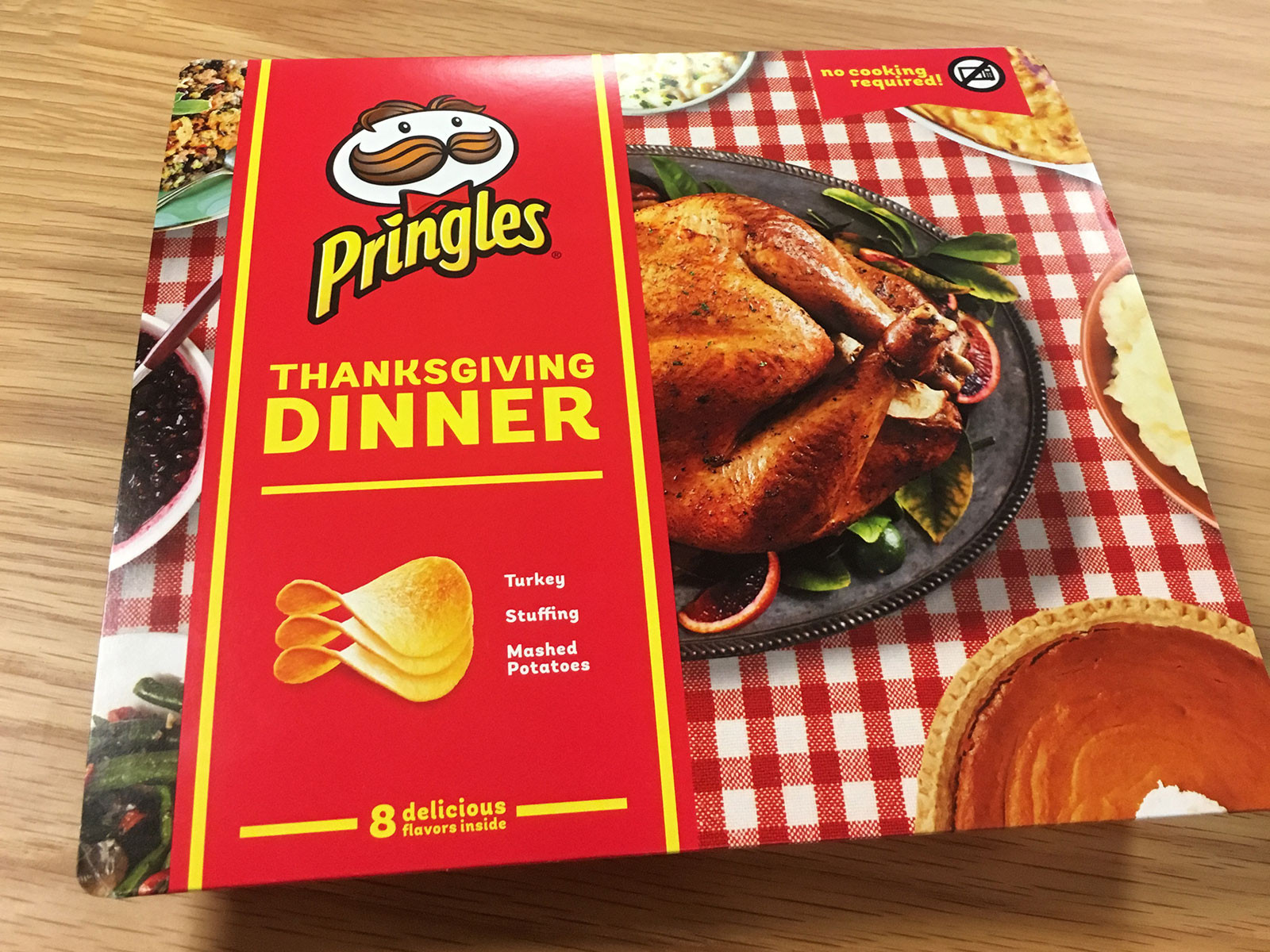 Pringles Thanksgiving Dinner
 We Tasted Pringles’ Limited Edition Thanksgiving Dinner