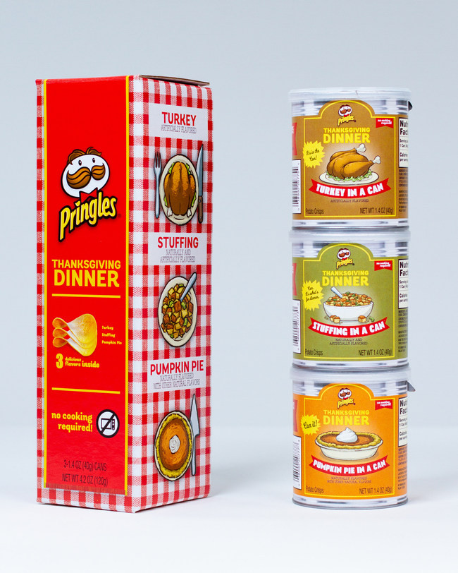 Pringles Thanksgiving Dinner
 Pringles Brings Back Thanksgiving Inspired Favorites