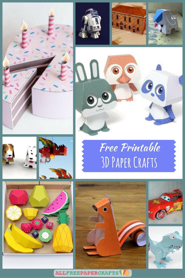 Printable Crafts For Adults
 Printable Paper Crafts For Adults