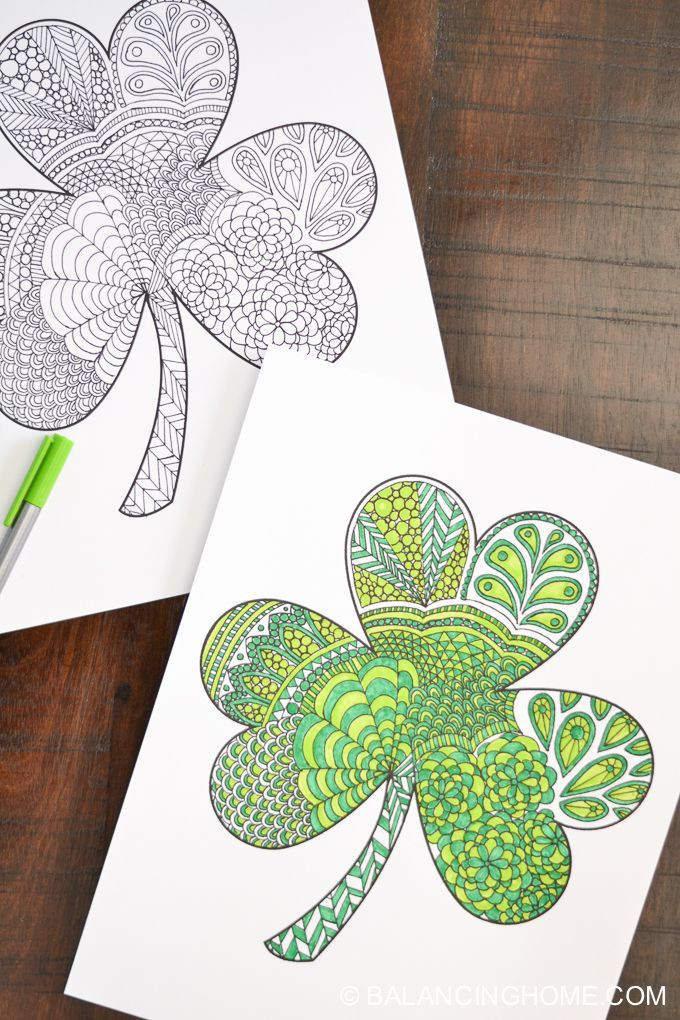 Printable Crafts For Adults
 18 Easy St Patrick s Day Crafts for Adults and Kids Fun