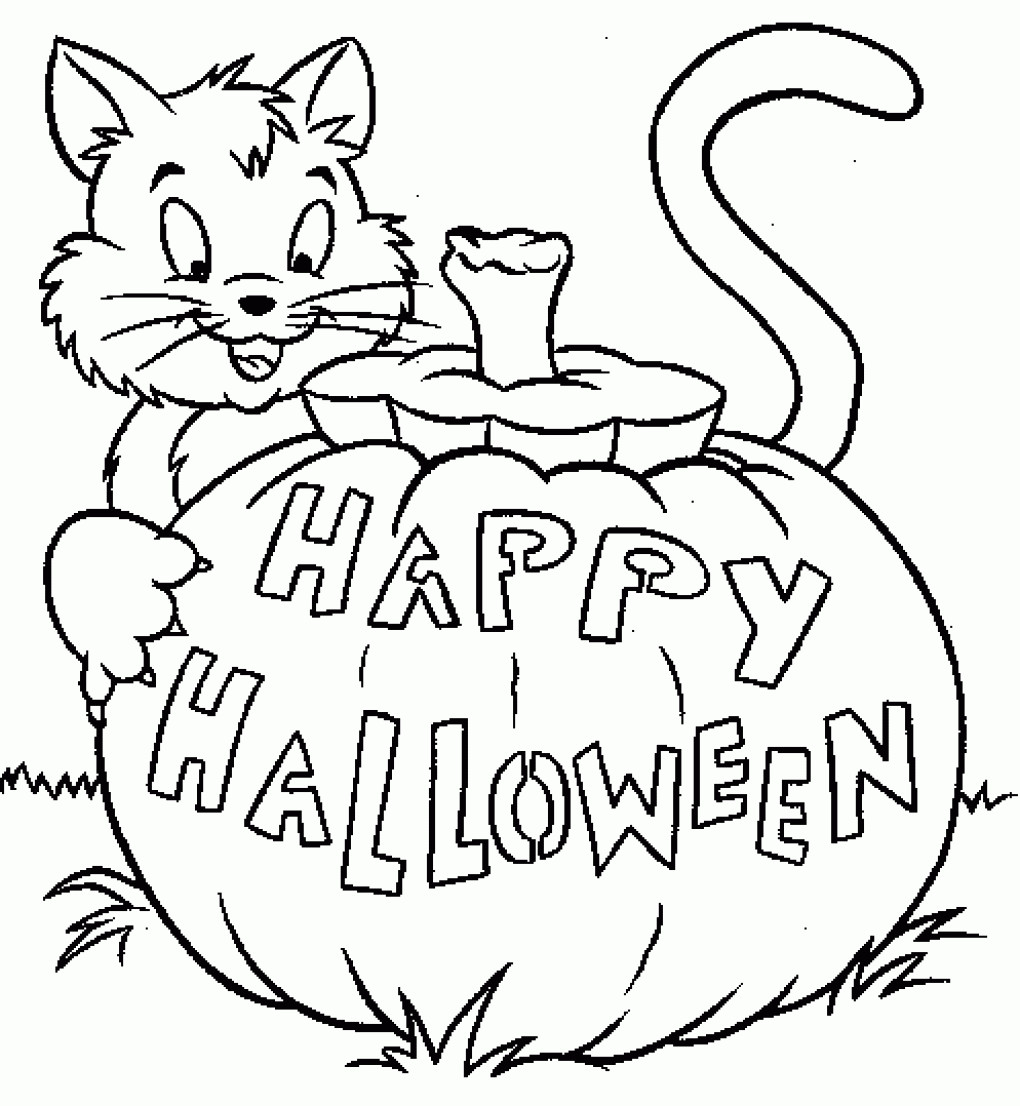Printable Halloween Coloring Pages
 Coloring Pages Halloween Free Printable Coloring Pages