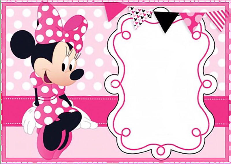 Printable Minnie Mouse Birthday Invitations
 Printable Minnie Mouse Birthday Party Invitation Template