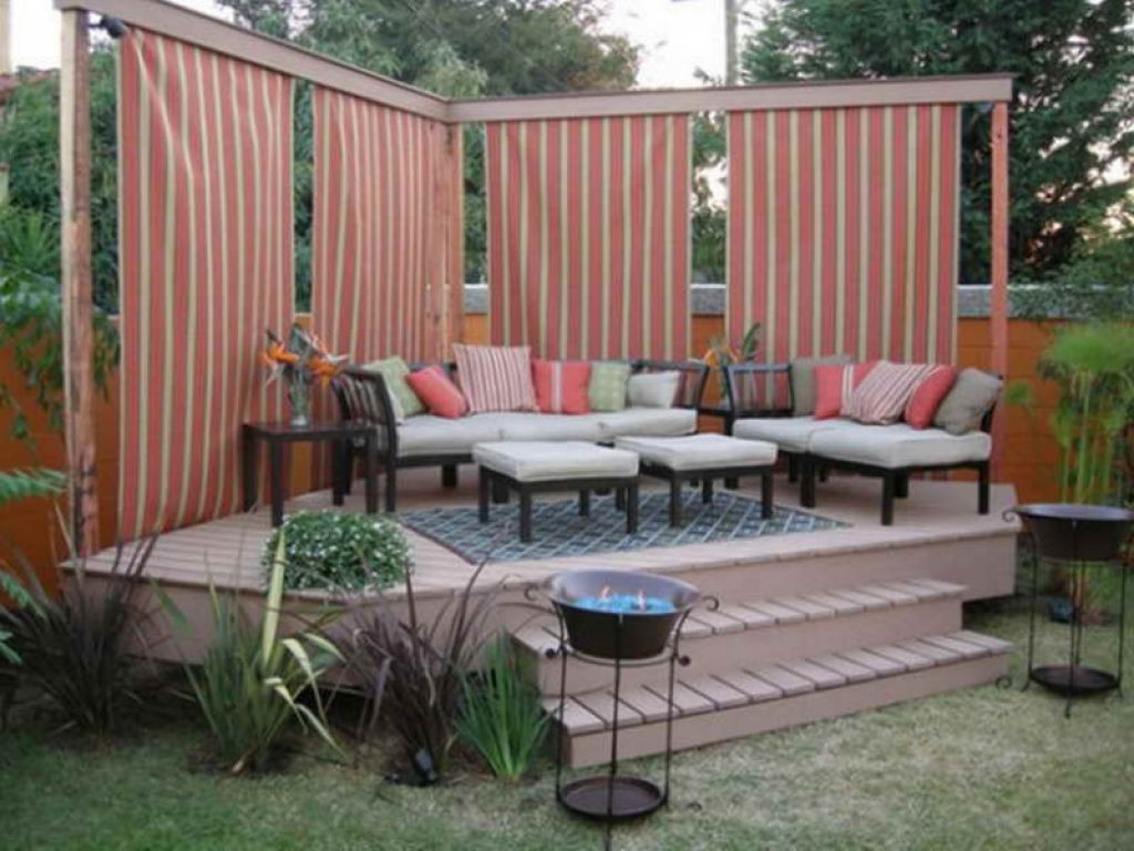 Private Backyard Ideas
 Simple and Easy Backyard Privacy Ideas MidCityEast