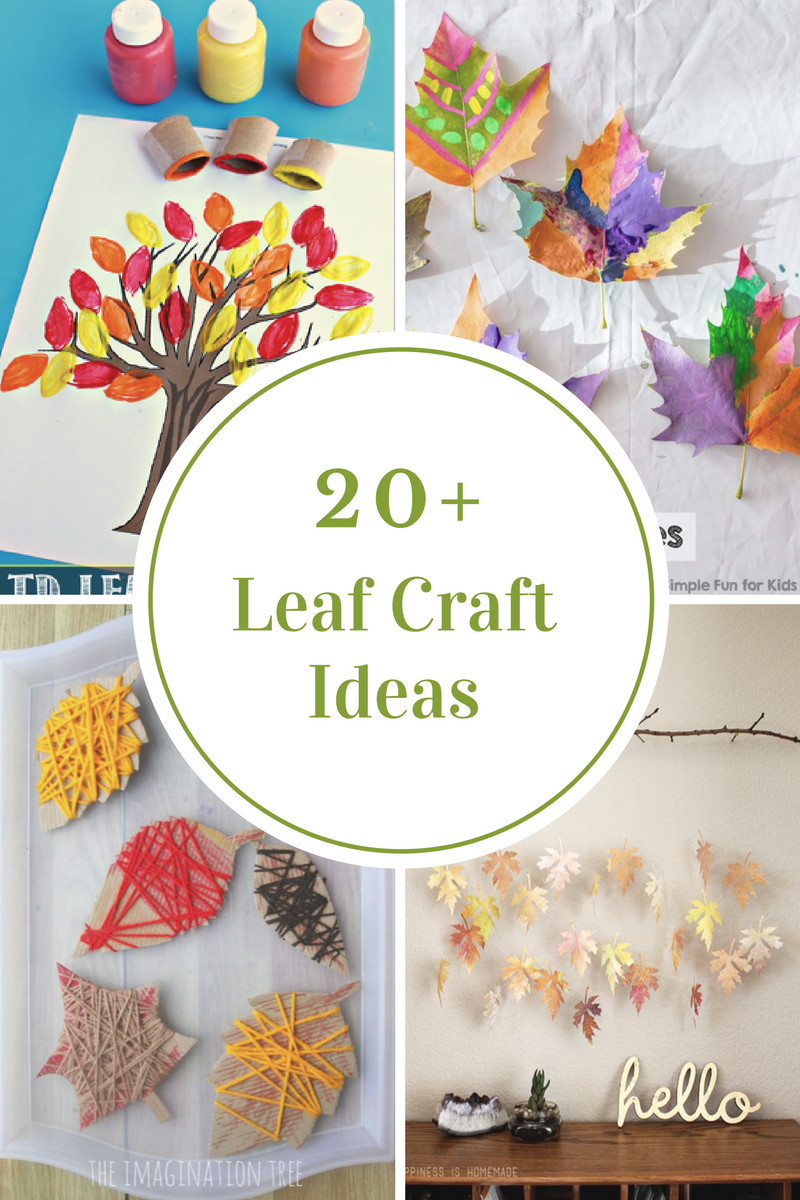 Project For Kids
 Leaf Crafts for Kids The Idea Room