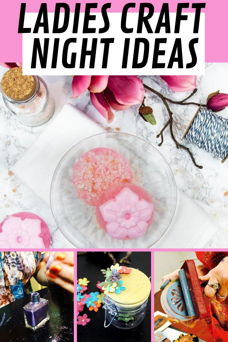 Projects For Adults
 Craft Night Ideas for Adults To Make With Your Gal Pals