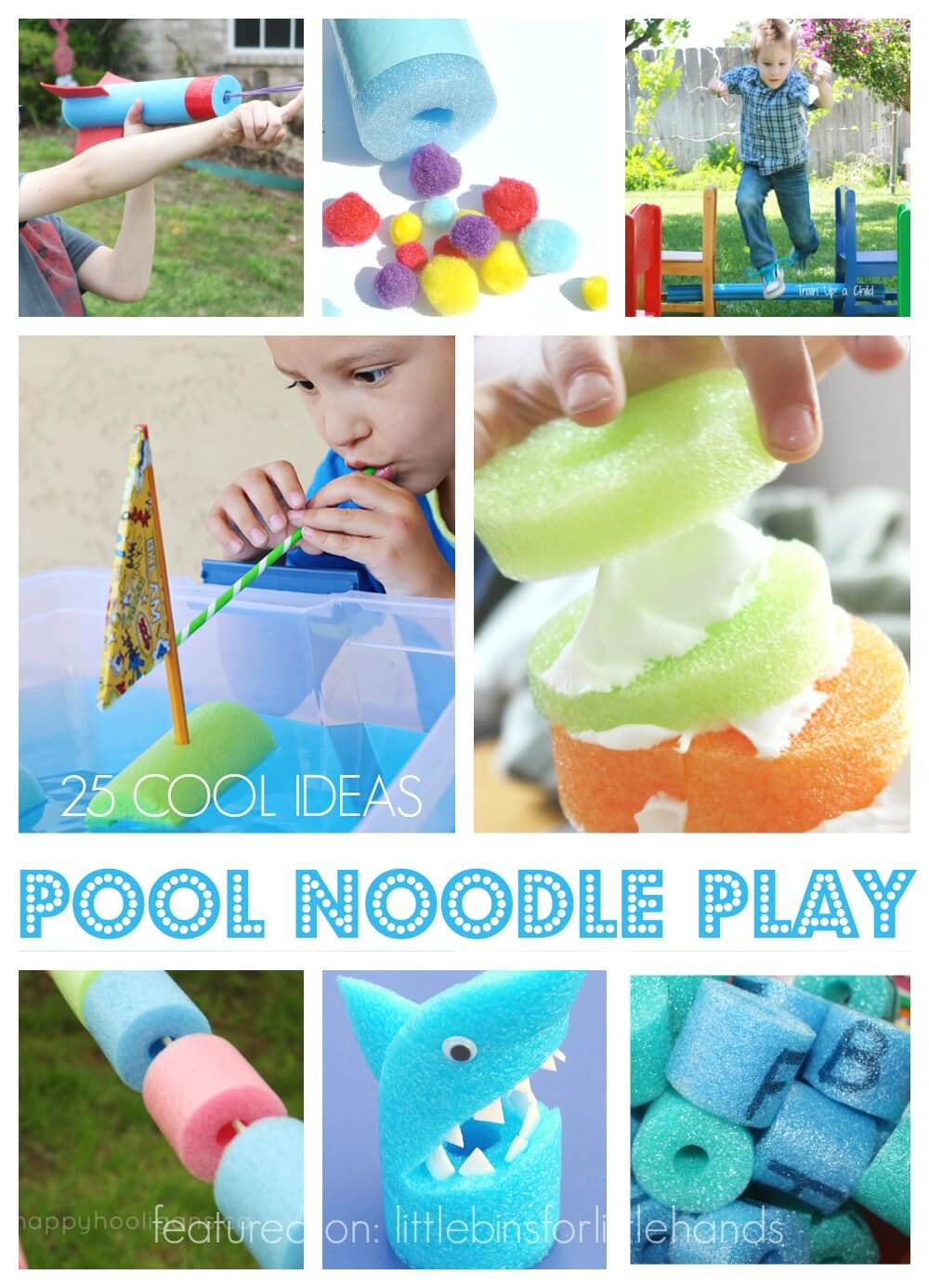 Projects For Little Kids
 25 Awesome Pool Noodle Activities for Kids