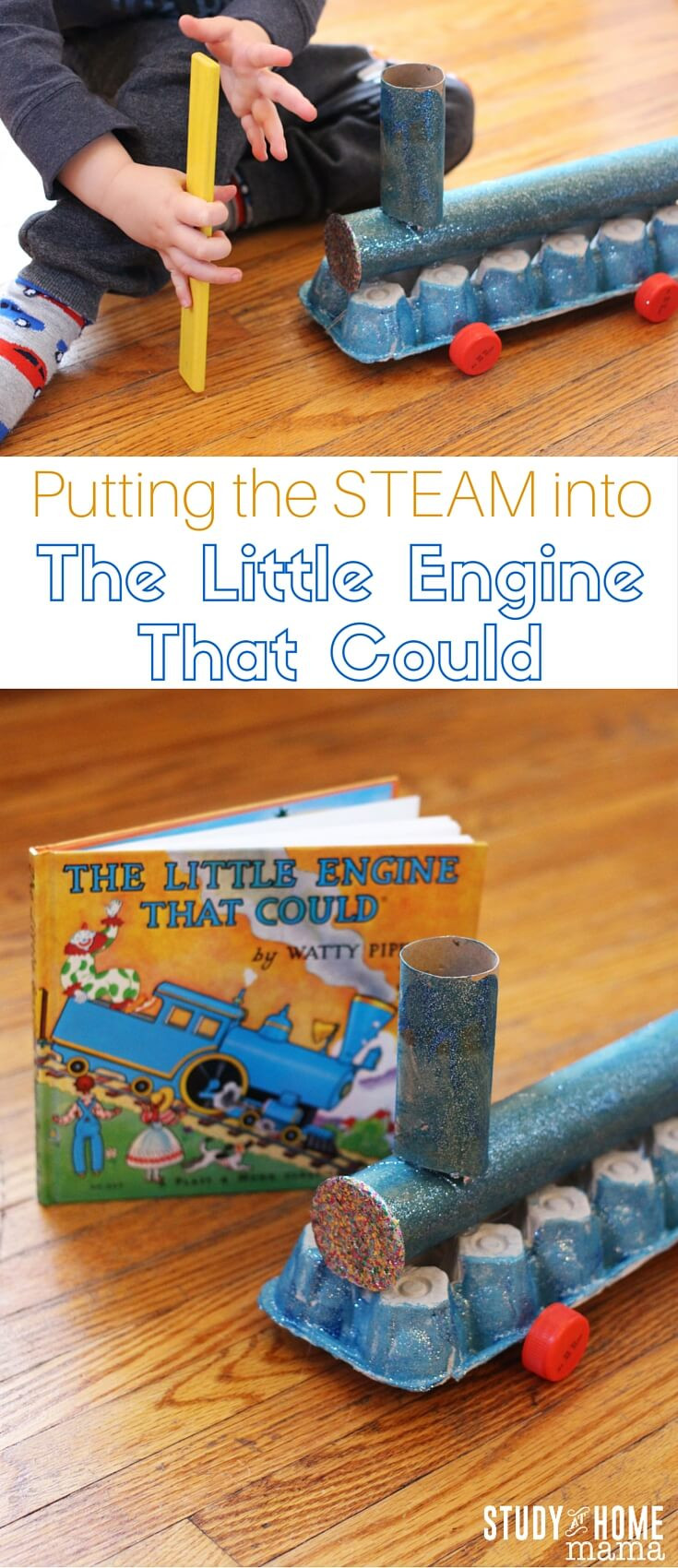 Projects For Little Kids
 STEAM The Little Engine that Could ⋆ Sugar Spice and Glitter