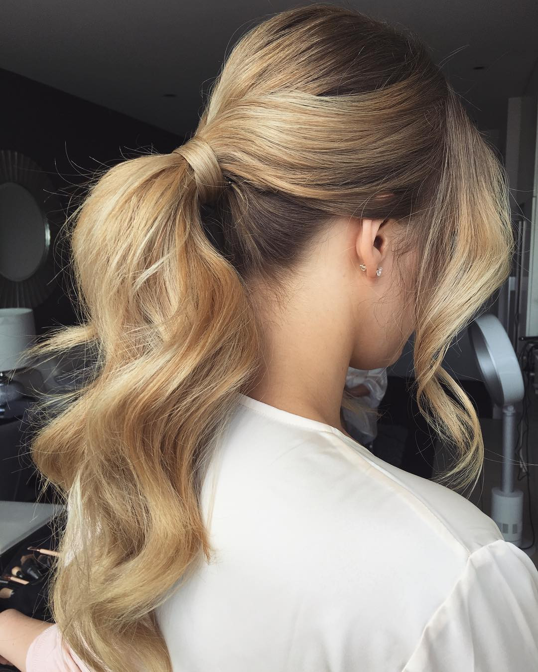 Prom Ponytail Hairstyle
 40 Irresistible Hairstyles for Brides and Bridesmaids