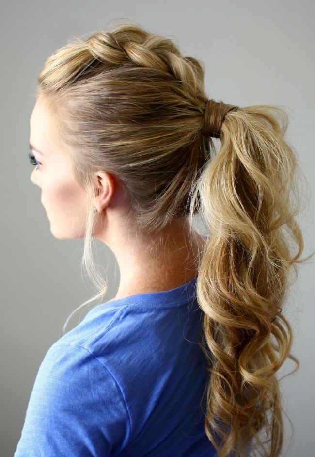 Prom Ponytail Hairstyle
 Best Ponytail Hairstyles for Girls 2018