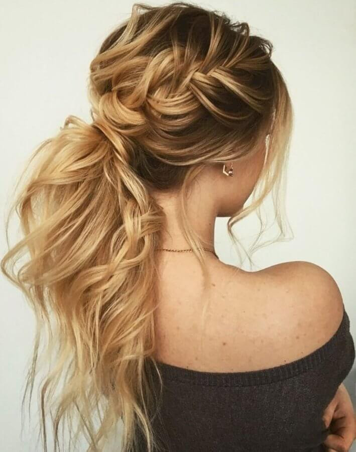 Prom Ponytail Hairstyle
 55 Elegant Prom Hairstyles BelleTag