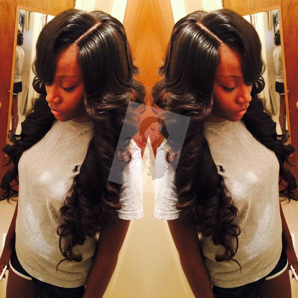 Prom Sew In Hairstyles
 Full sew in with lace closure