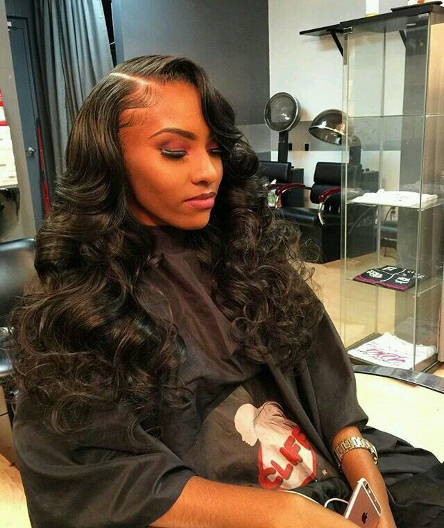 Prom Sew In Hairstyles
 17 Best images about Hair Work on Pinterest