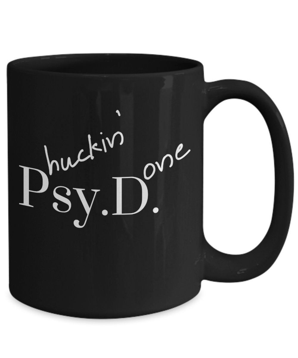 Psychology Graduation Gift Ideas
 Psychology graduation t doctorate psyd black mug for