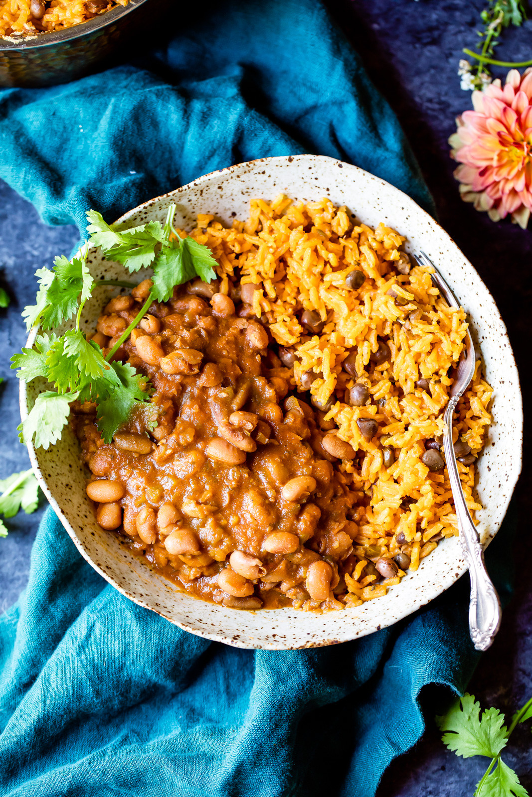 Puerto Rican Beans And Rice
 Video Mom s Authentic Puerto Rican Rice and Beans