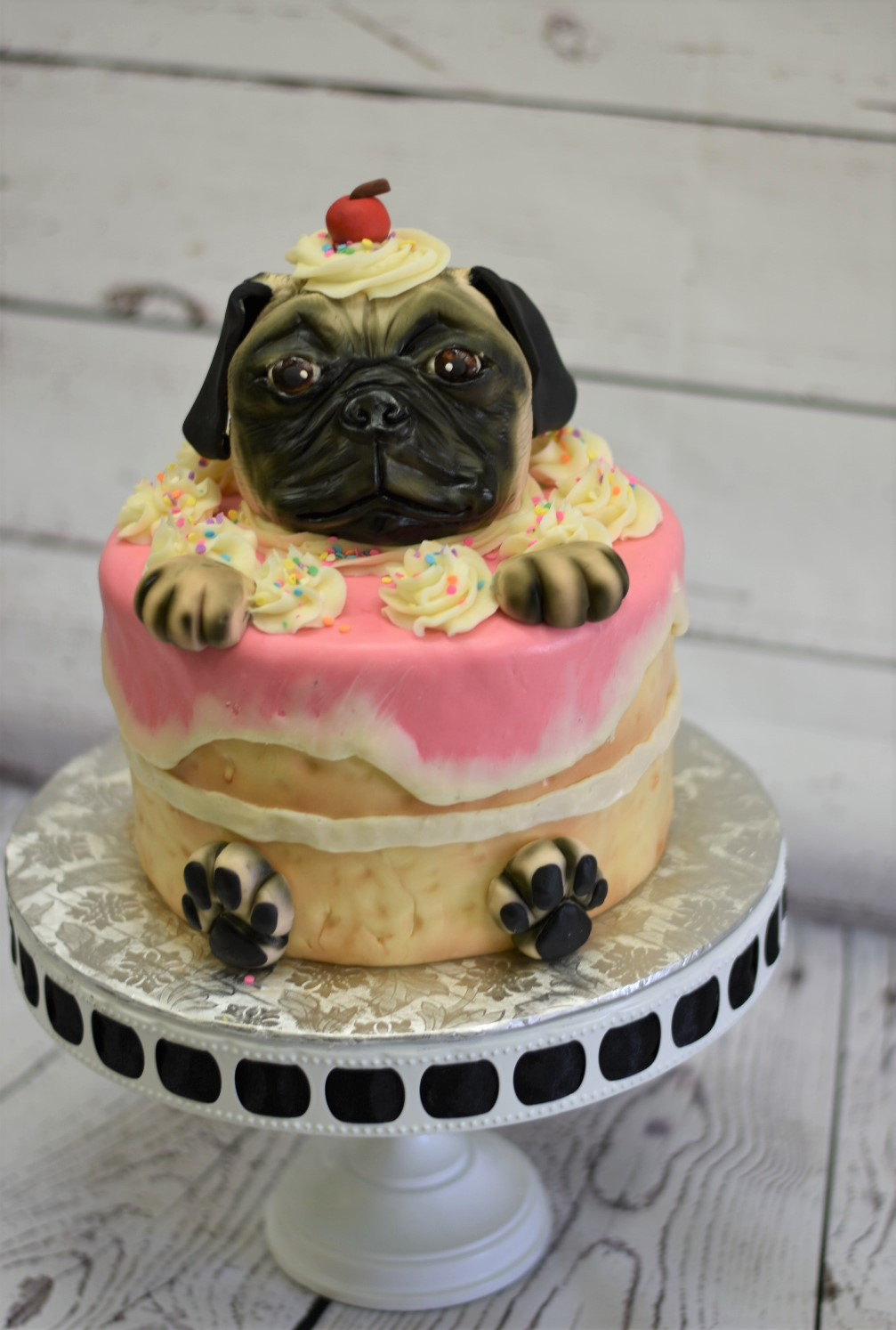 Pug Birthday Cake
 Children s Birthday
