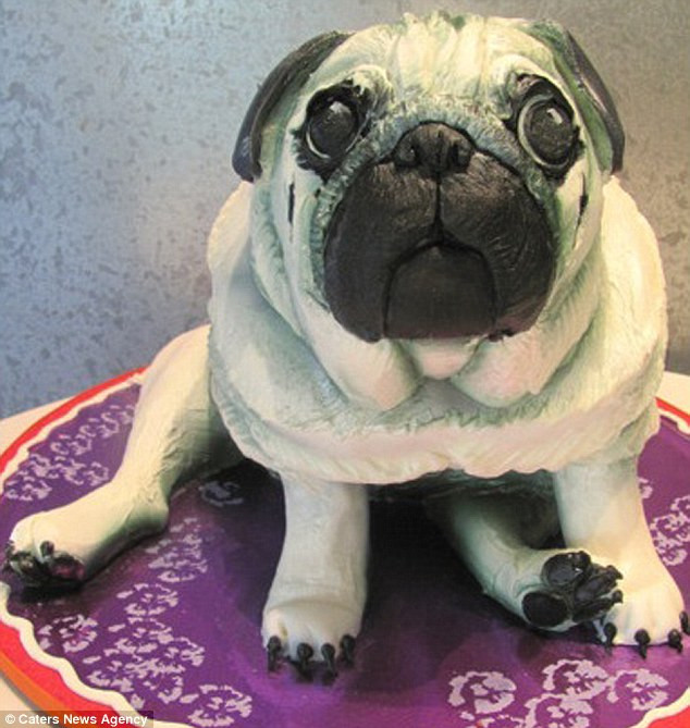 Pug Birthday Cake
 Pugs and Kisses 10 Awesome Pug Cakes — Unicorn Love