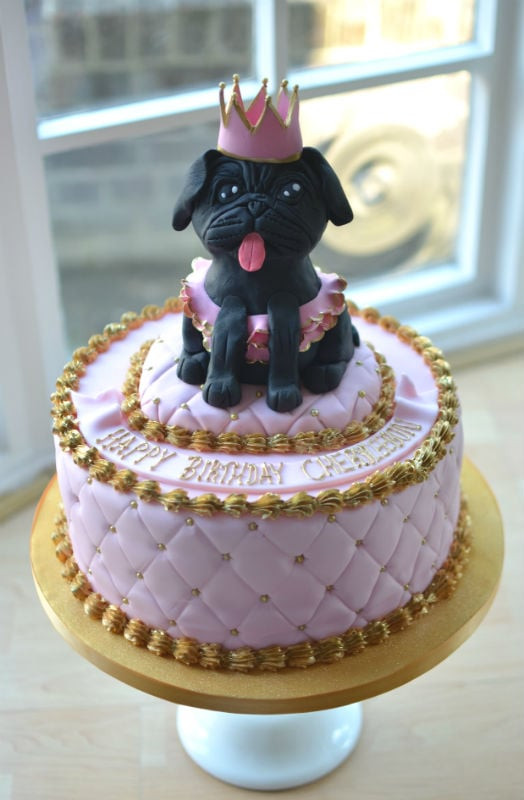 Pug Birthday Cake
 Birthday cakes Novelty Birthday Cakes Hampshire and