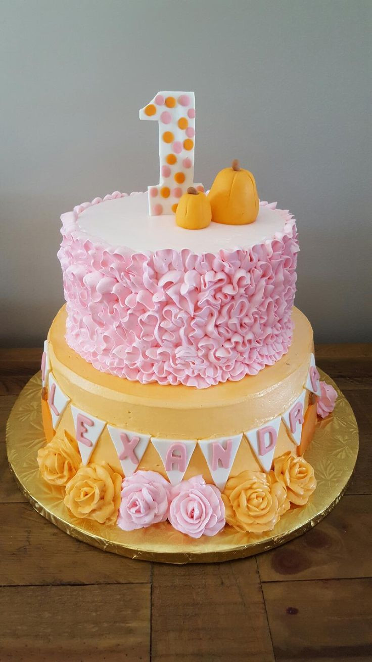 Pumpkin Birthday Cake
 Best 25 Pumpkin birthday cakes ideas on Pinterest