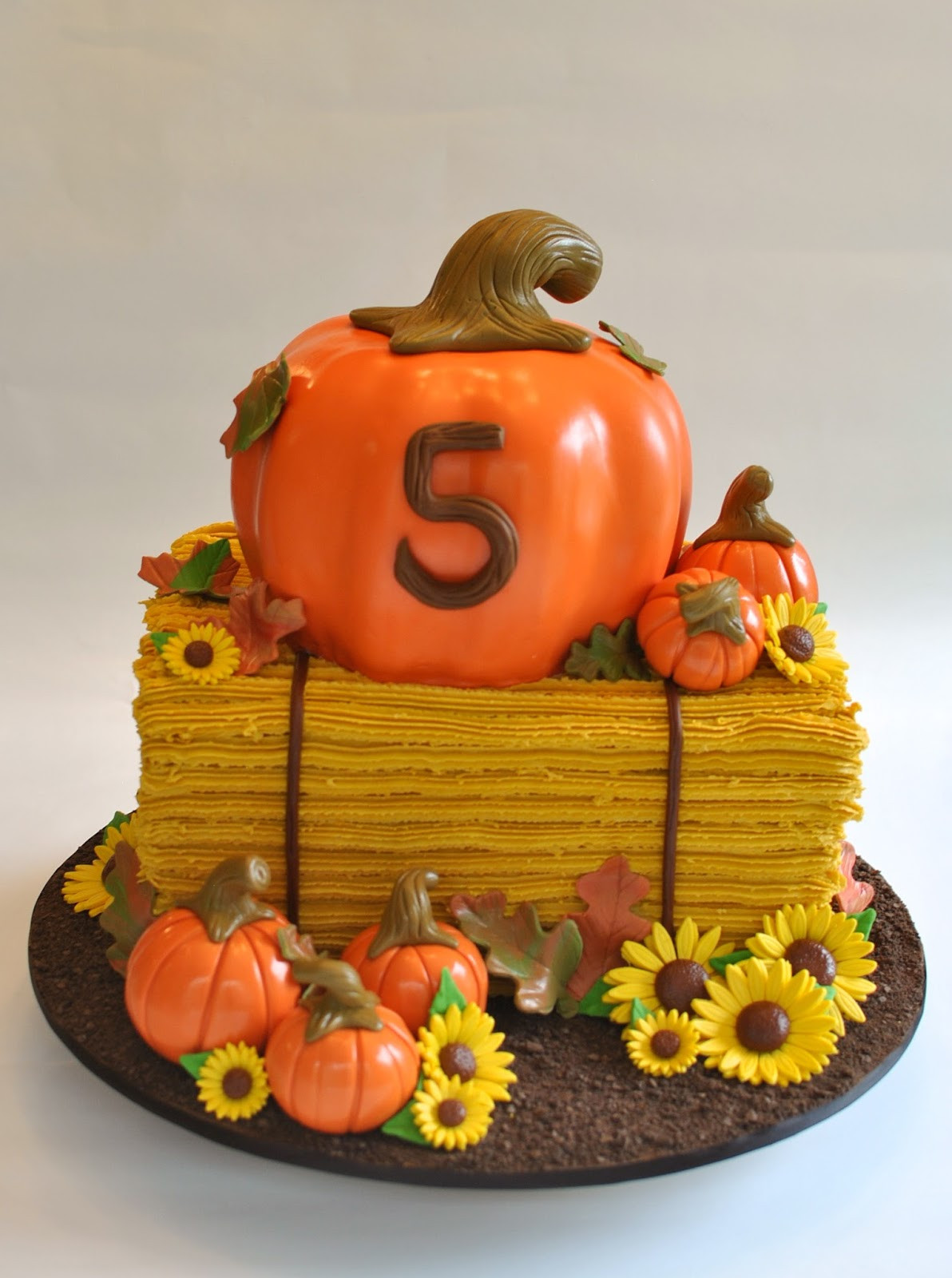 Pumpkin Birthday Cake
 Hope s Sweet Cakes Fall Cakes