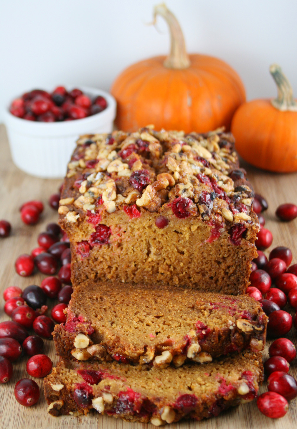 Pumpkin Cranberry Bread
 Lowfat Cranberry Pumpkin Bread Mom Loves Baking