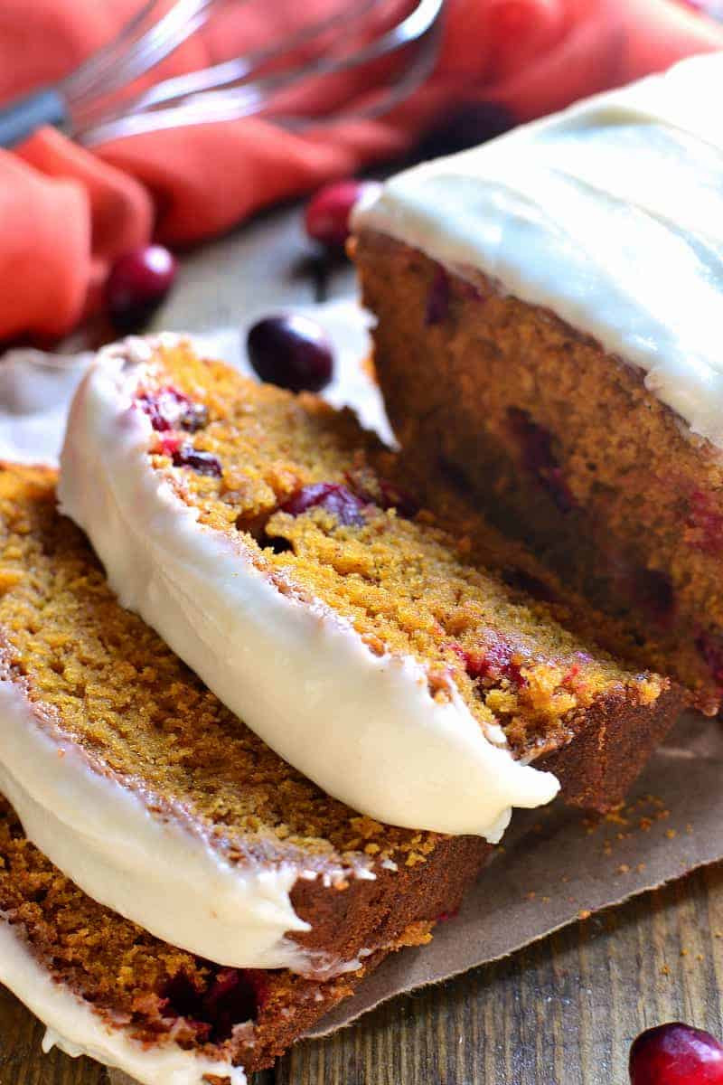 Pumpkin Cranberry Bread
 Cranberry Pumpkin Bread