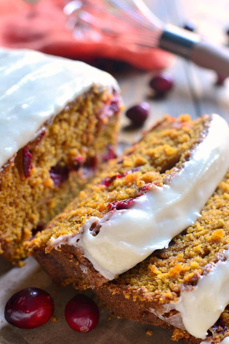 Pumpkin Cranberry Bread
 Cranberry Pumpkin Bread