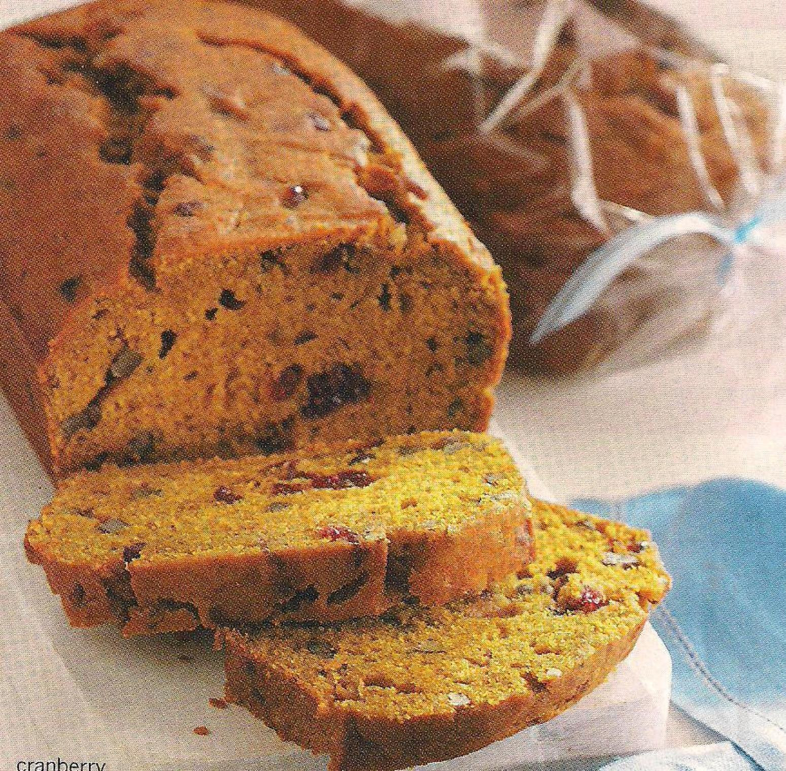 Pumpkin Cranberry Bread
 cranberry pumpkin bread Recipe 2