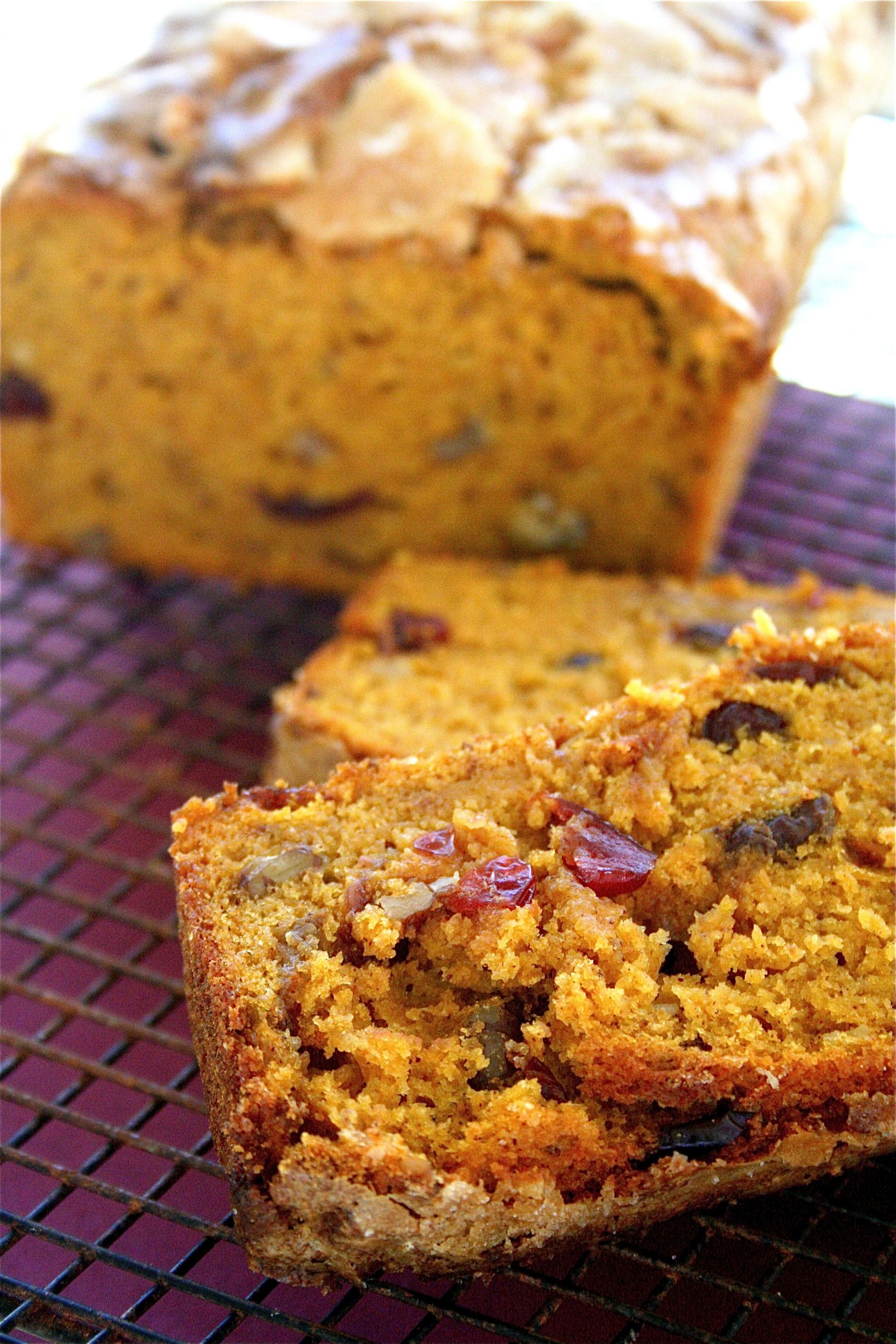 Pumpkin Cranberry Bread
 Pumpkin Cranberry Walnut Bread