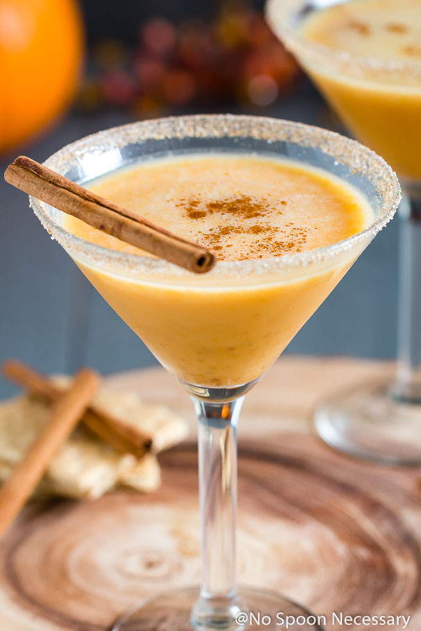 Pumpkin Pie Cocktails
 Pumpkin Pie Martini [with recipe video] No Spoon Necessary