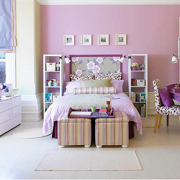 Purple Girls Bedroom
 Purple Nurseries & Toddler Rooms
