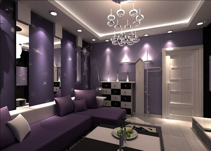 Purple Living Room Decor
 20 Beautiful Purple Living Room Ideas