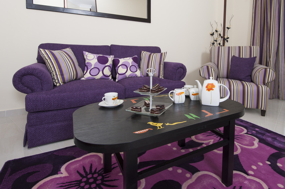 Purple Living Room Decor
 purple interior designBuildDirect Blog Life at Home