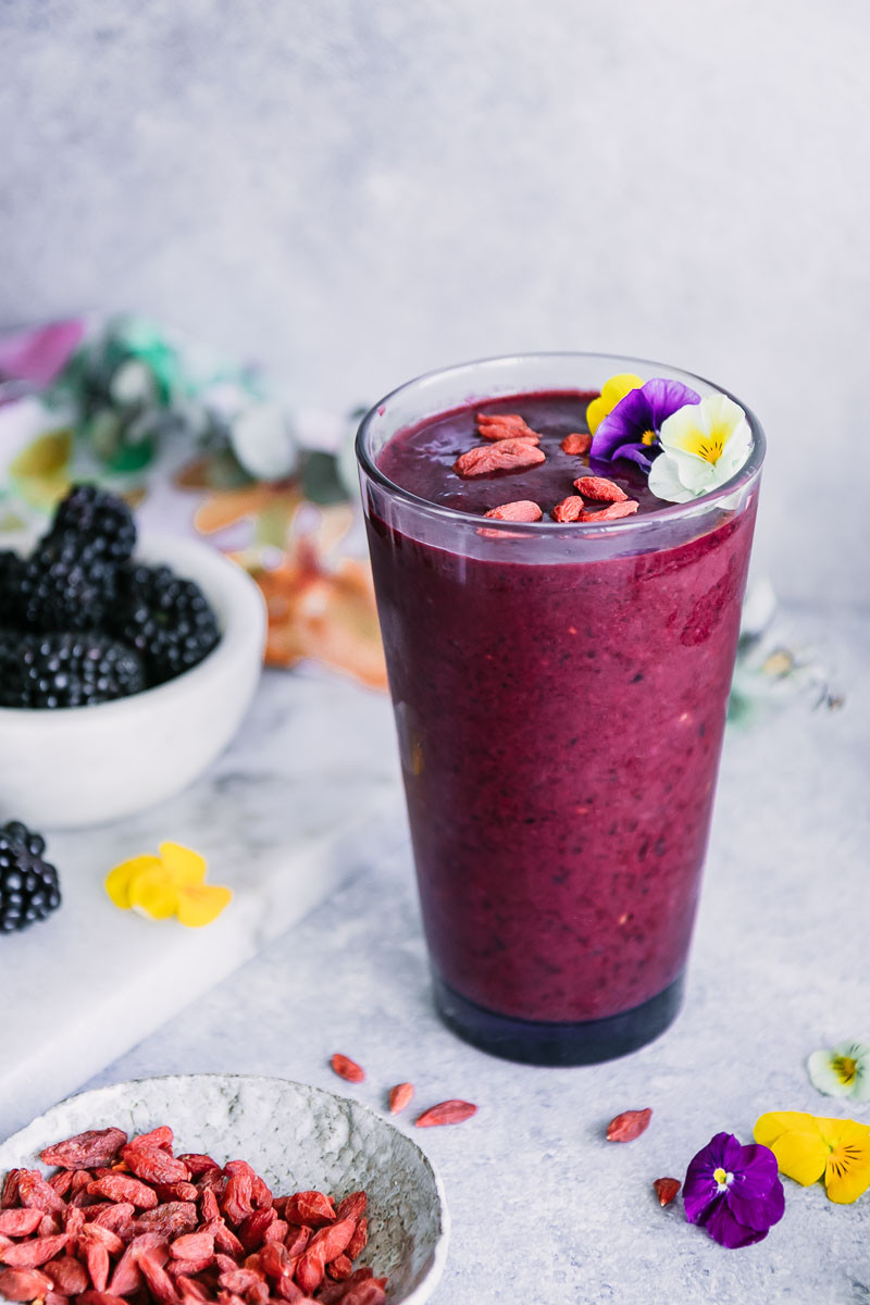 Purple Smoothies Recipes
 purple superfood smoothie drinks