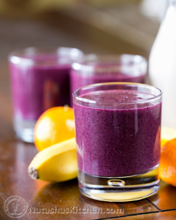 Purple Smoothies Recipes
 Blueberry Smoothie Recipe