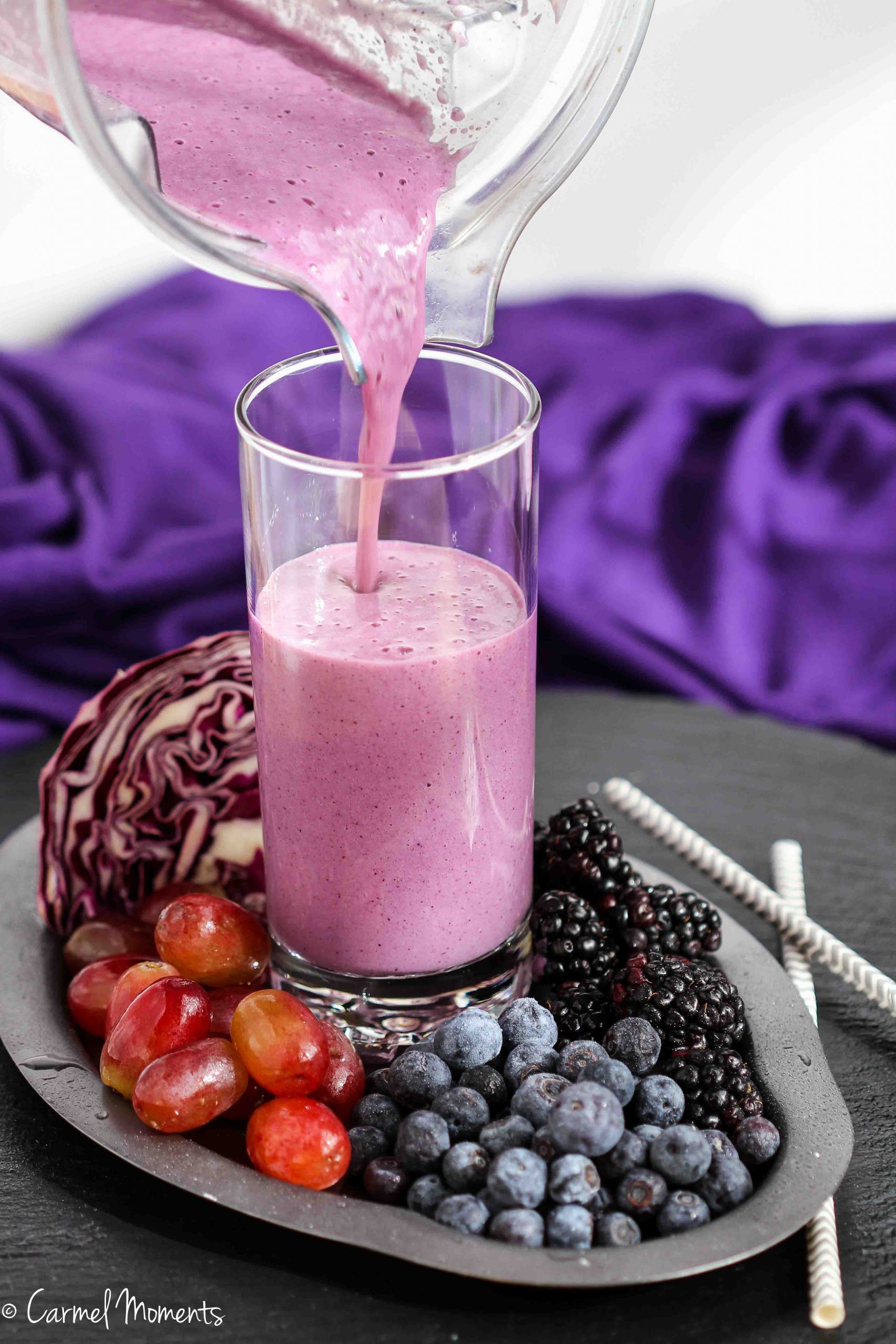 Purple Smoothies Recipes
 Purple Power Up Smoothie