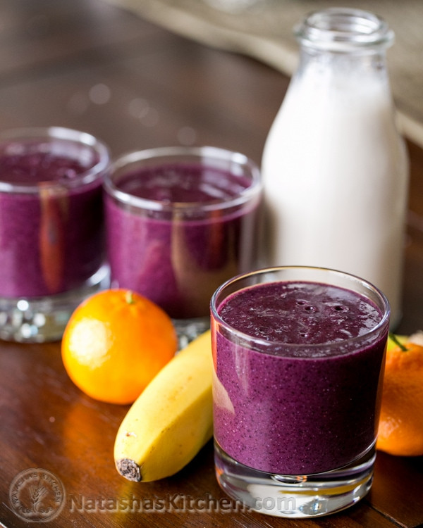 Purple Smoothies Recipes
 Blueberry Smoothie Recipe