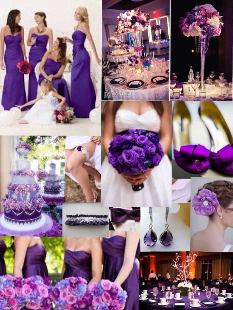 Purple Themed Wedding
 Efeford Weddings Purple theme wedding