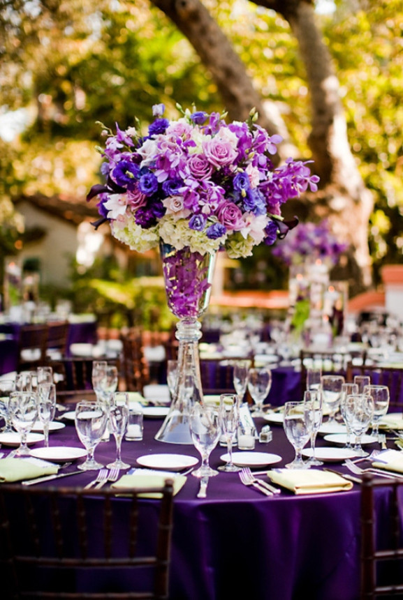 Purple Themed Wedding
 Wedding Ideas Purple Wedding theme