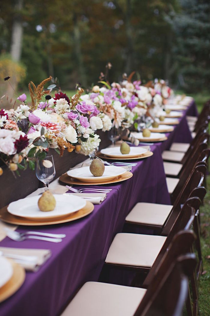 Purple Wedding Themes
 Purple Wedding Ideas with Pretty Details MODwedding