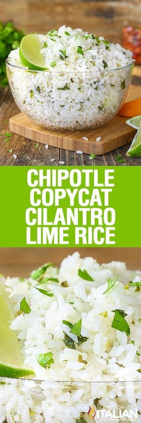 Qdoba Mexican Eats Cilantro Lime Rice
 Chipotle Copycat Cilantro Lime rice is a simple recipe