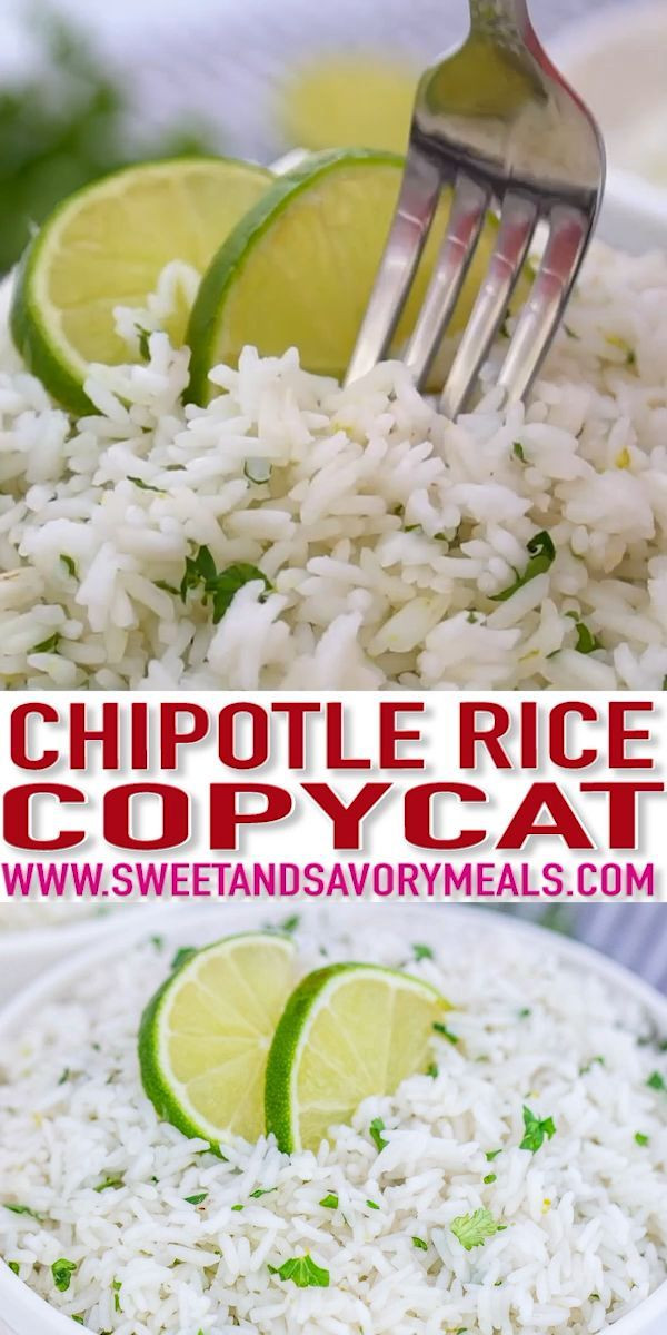 Qdoba Mexican Eats Cilantro Lime Rice
 Pin on Savoury Recipes