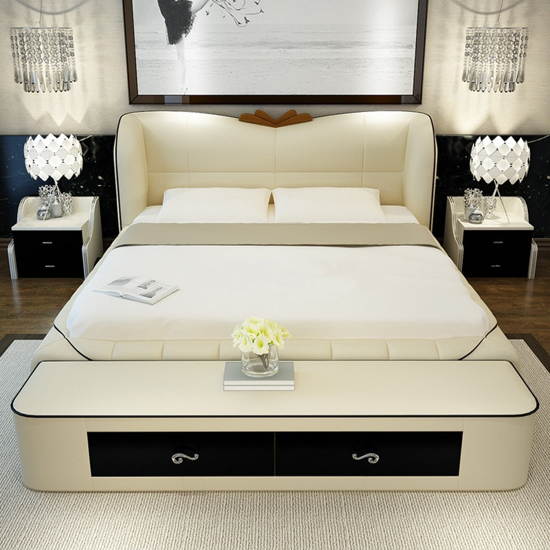 Queen Size Storage Bedroom Sets
 bedroom furniture sets modern leather queen size storage