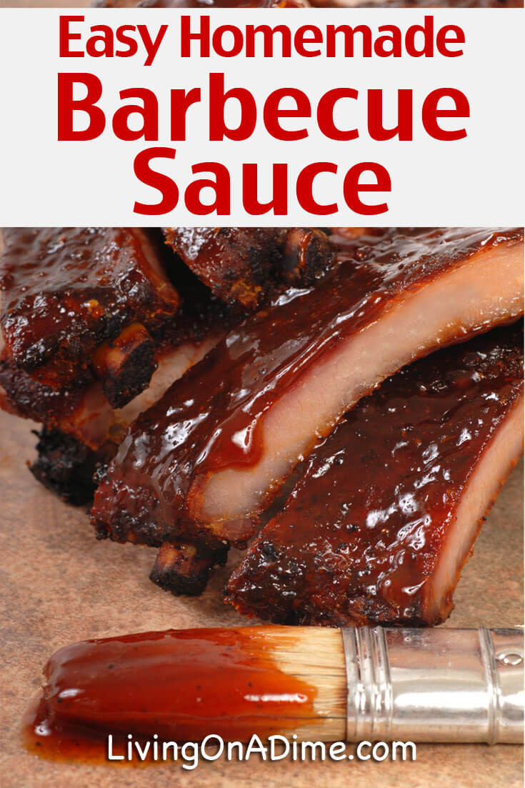 Quick And Easy Bbq Sauce
 3 Easy Homemade Barbecue Sauce Recipes Living on a Dime