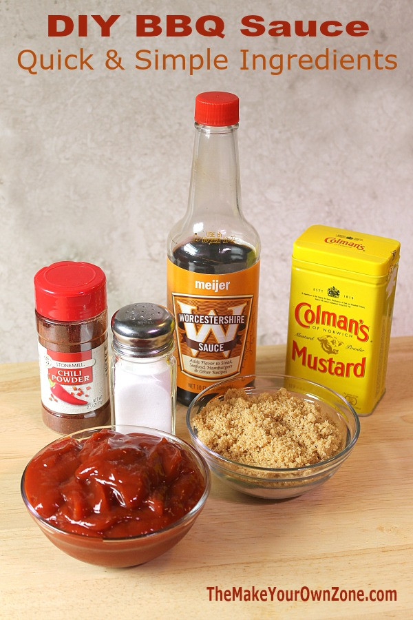 Quick And Easy Bbq Sauce
 Quick Homemade BBQ Sauce for Meatballs The Make Your Own