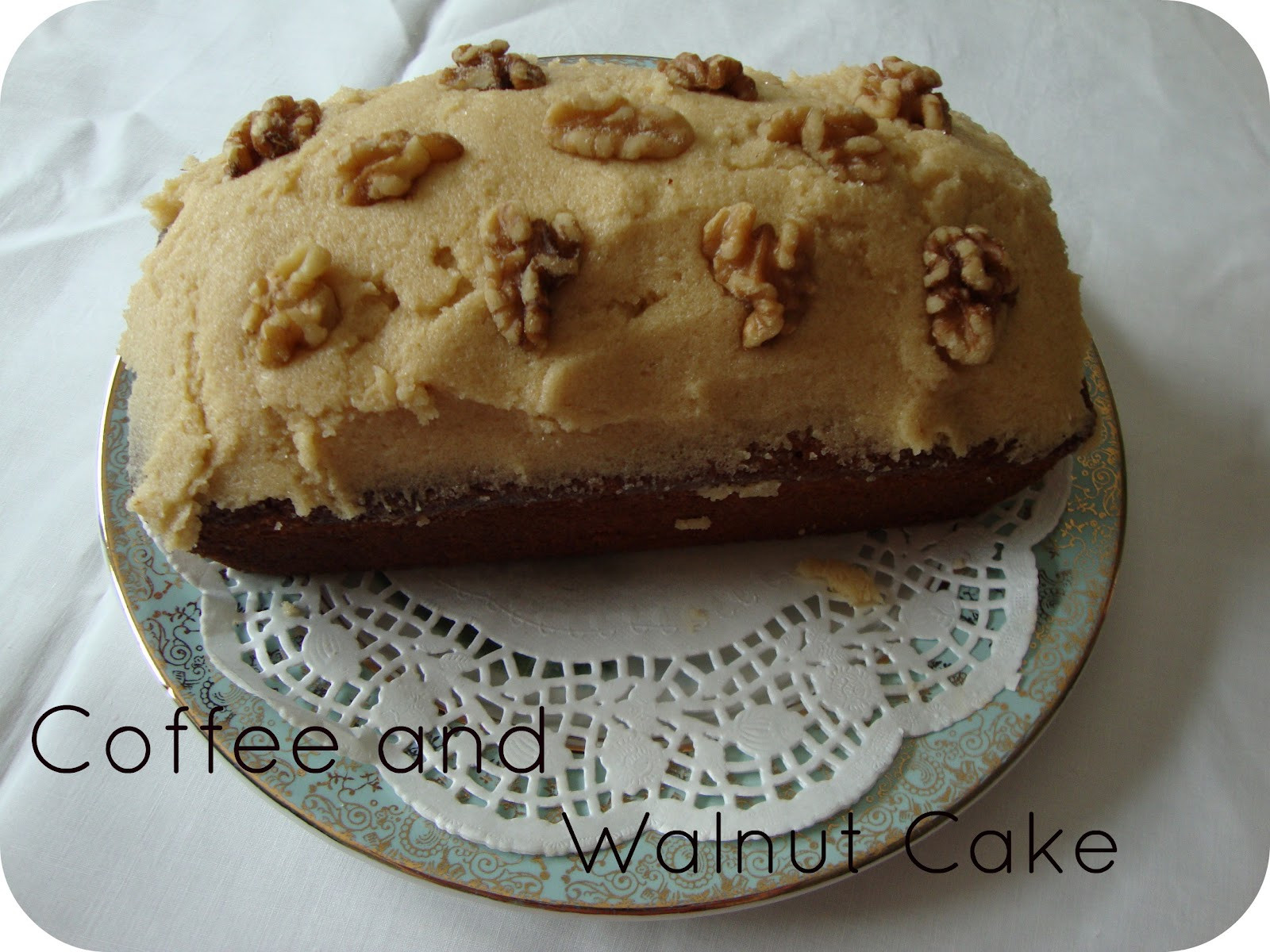 Quick And Easy Coffee Cake
 Miss Beatrix Quick and Easy Coffee & Walnut Cake