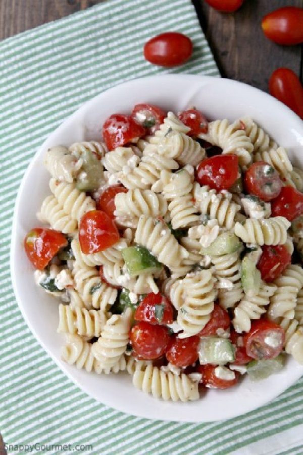 Quick And Easy Pasta Salad
 Quick and Easy Pasta Salad Recipe Snappy Gourmet