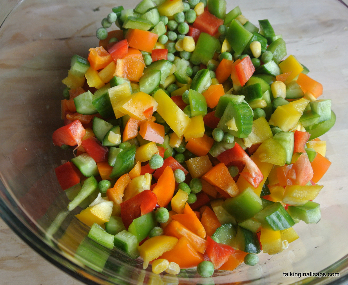 Quick And Easy Pasta Salad
 Quick and Easy Pasta Salad Talking in ALL CAPS