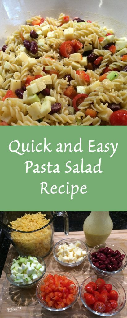 Quick And Easy Pasta Salad
 Quick and Easy Pasta Salad Recipe