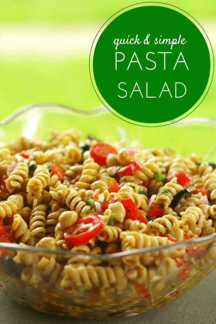 Quick And Easy Pasta Salad
 Quick & Simple Pasta Salad Cleverly Simple