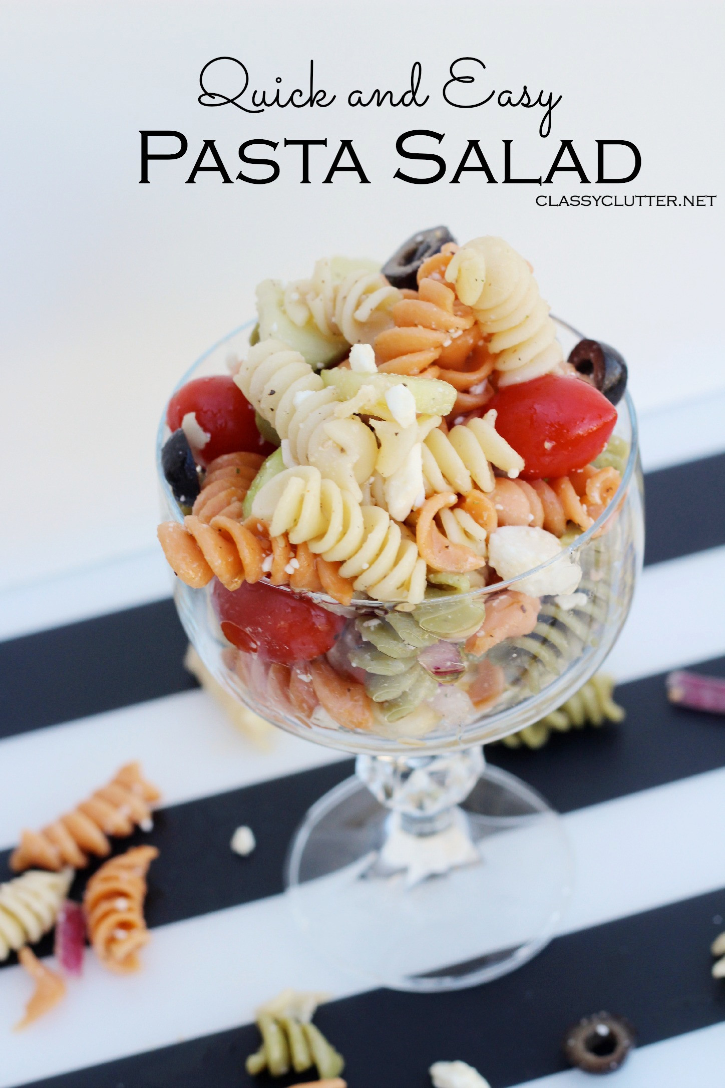 Quick And Easy Pasta Salad
 Quick and Easy Pasta Salad Recipe